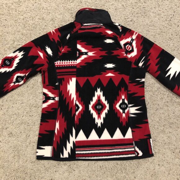 LRL Ralph Lauren Jacket Womens M Long Sleeve Full Zip Casual Fleece Aztec Z22 - Picture 3 of 10